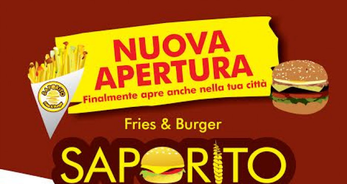 Saporito Fries & Burger Battipaglia: nuova apertura